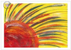 Art Greeting Card - Sun Dreams